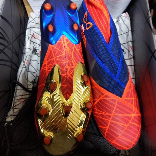 adidas(アディダス)のネメシス19+ FG ADV　adidas　MARVEL　27.5㌢ スポーツ/アウトドアのサッカー/フットサル(シューズ)の商品写真