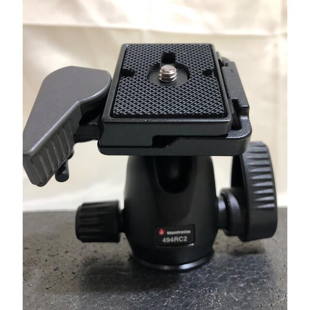 美品　Manfrotto 三脚290light  雲台494RC2