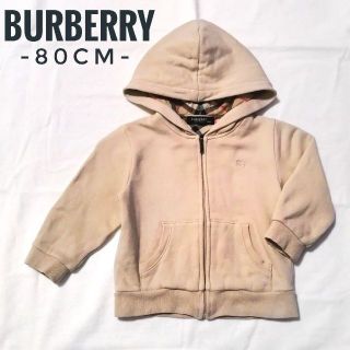 バーバリー(BURBERRY)の✨美品✨バーバリー BURBERRY　パーカー　ノバチェック　80cm(トレーナー)