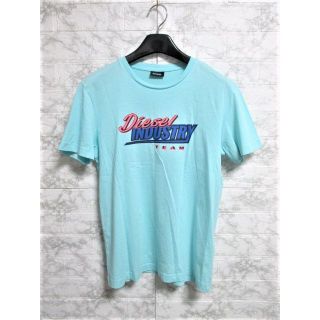 ディーゼル(DIESEL)の☆DIESEL ディーゼル プリント ロゴ Tシャツ 半袖/メンズ/S(Tシャツ/カットソー(半袖/袖なし))