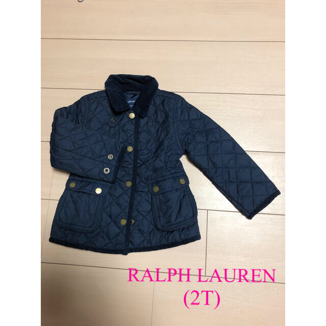 POLO RALPH LAUREN(ポロラルフローレン)のポロラルフローレン (2T)キルティング ジャケット  キッズ/ベビー/マタニティのキッズ服女の子用(90cm~)(ジャケット/上着)の商品写真