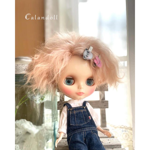 モヘア植毛頭皮 ラディエンスリニュー対応 - 人形