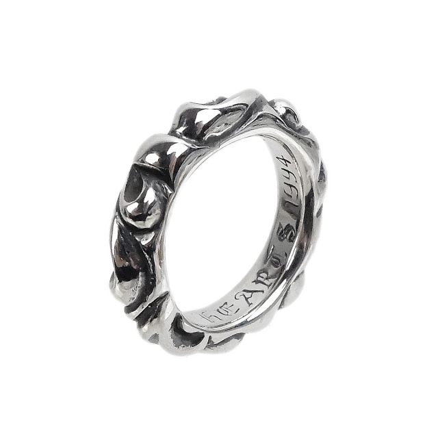Chrome Hearts - クロムハーツ スクロールバンドリング 指輪 約2 Chrome Hearts - クロムハーツ スクロールバンドリング 指輪 約2