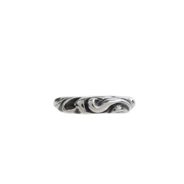 Chrome Hearts - クロムハーツ スクロールバンドリング 指輪 約2 Chrome Hearts - クロムハーツ スクロールバンドリング 指輪 約2
