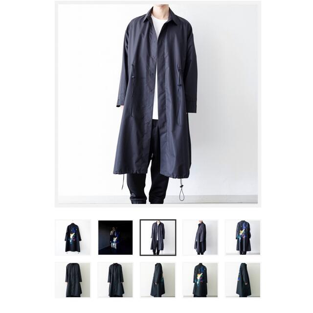 SISE / バックプリントコート [BACKPRINT LONG COAT