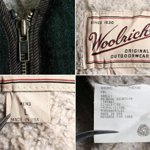 WOOLRICH(ウールリッチ)の90's USA製 オールド ■ ウールリッチ WOOLRICH ボア ライナー メンズのトップス(ベスト)の商品写真