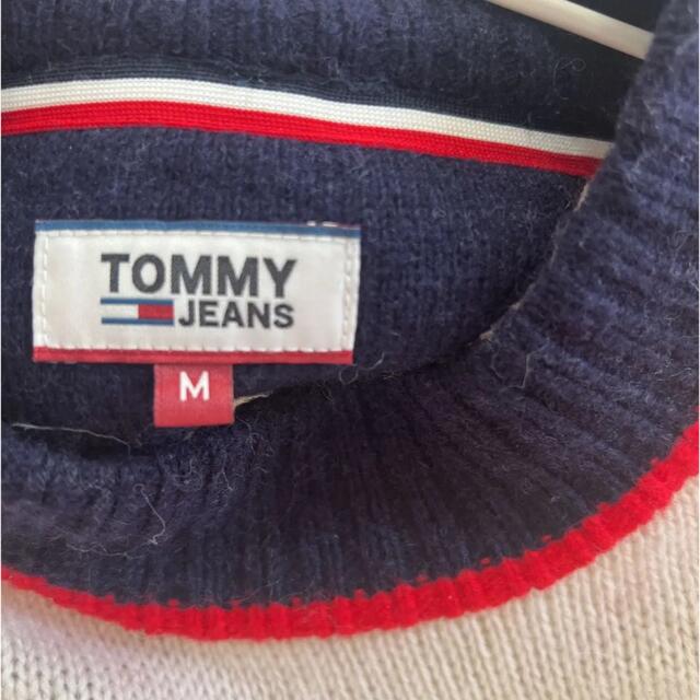 TOMMY(トミー)のTOMMYJames 白 ニットセーター レディースのトップス(ニット/セーター)の商品写真