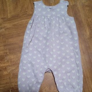 ギャップ(GAP)のbabyGAP カバーオール　ロンパース　60cm(ロンパース)