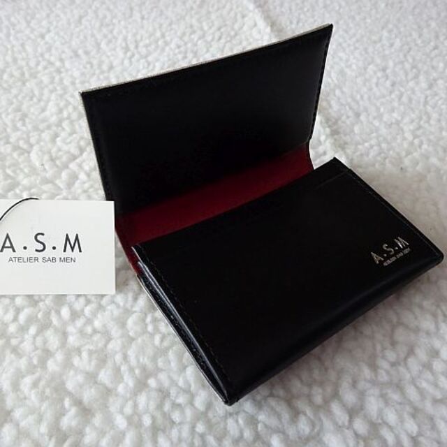 新品/本物】ATELIER SAB MEN(ASM)名刺入れ/ベージュの通販 by mayumayuhiro アトリエサブメン 名刺入れ メンズ 全3色 テリア 151602