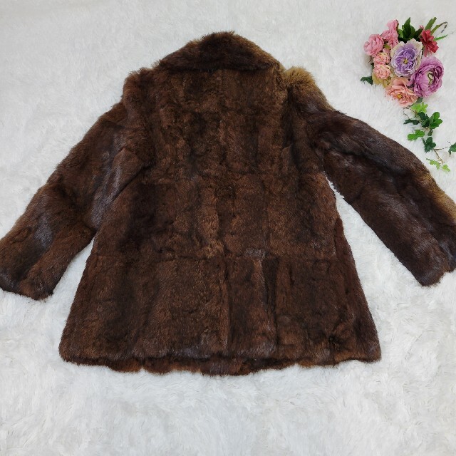 希少>Lupian furs ルピアンファーズ 毛皮 コート リアルファーの 希少>Lupian furs ルピアンファーズ 毛皮 コート リアルファーの