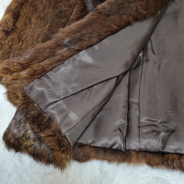 希少>Lupian furs ルピアンファーズ 毛皮 コート リアルファーの 希少>Lupian furs ルピアンファーズ 毛皮 コート リアルファーの