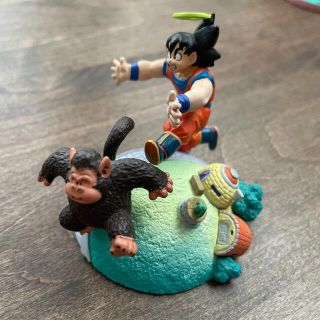 ドラカプ ドラゴンボールフィギュアジオラマ 悟空対バブルスくん