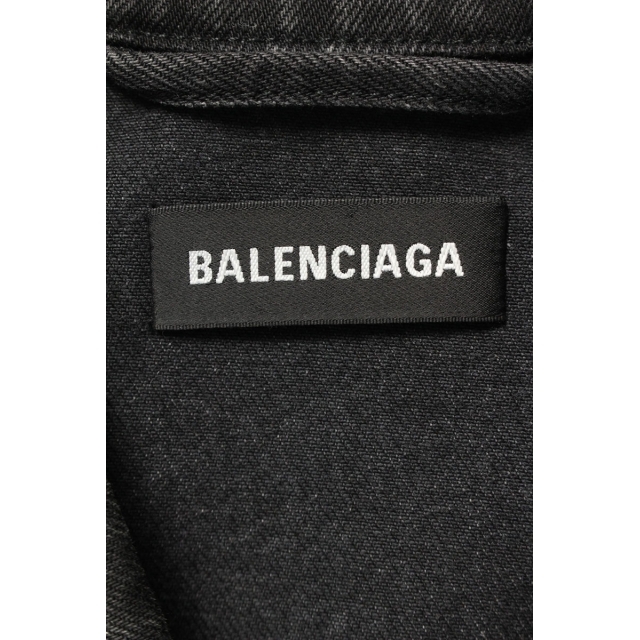 Balenciaga - バレンシアガ フロントロゴオーバーサイズデニム