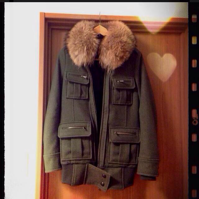 moussy - moussyミリタリーウールコート超美品