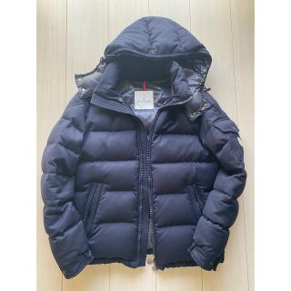 モンクレール(MONCLER)のモンクレール　モンジュネーブル　ネイビー　ダウンジャケット(ダウンジャケット)