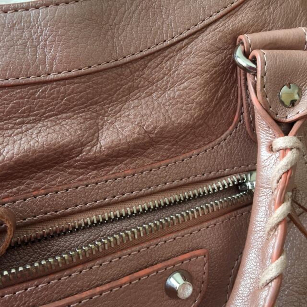 BALENCIAGA BAG - 未使用品!バレンシアガ ザ シティ パールピンクの BALENCIAGA BAG - 未使用品!バレンシアガ ザ シティ パールピンクの