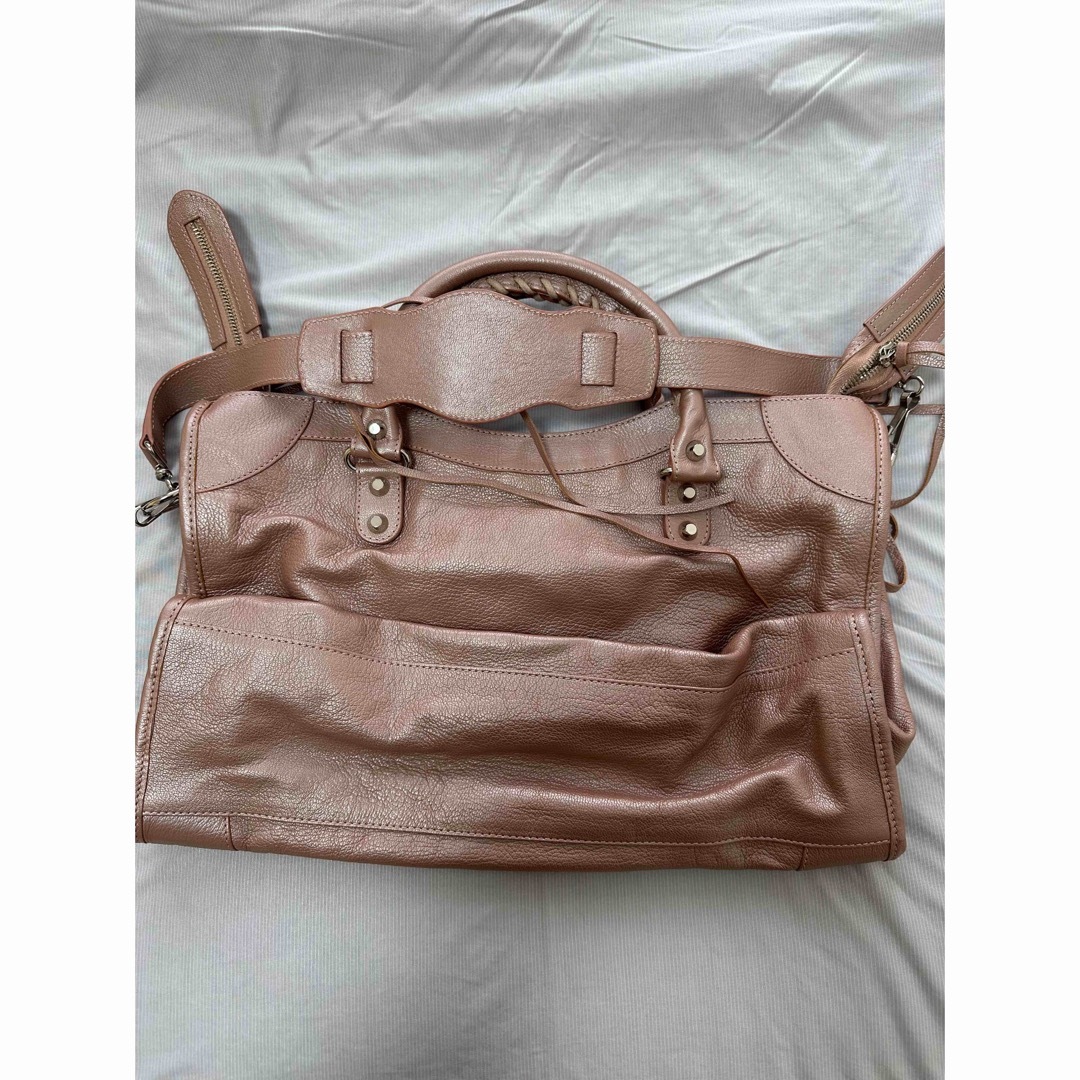 BALENCIAGA BAG - 未使用品!バレンシアガ ザ シティ パールピンクの BALENCIAGA BAG - 未使用品!バレンシアガ ザ シティ パールピンクの