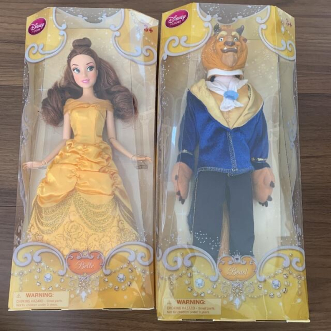 ディズニーストア 美女と野獣 ベル アダム王子