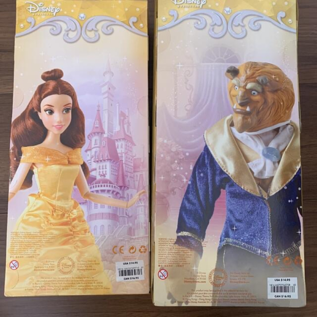ディズニーストア 美女と野獣 ベル アダム王子