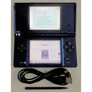 ニンテンドーDS(ニンテンドーDS)の15 Nintendo DS i メタリックブルー USB電源ケーブル付(携帯用ゲーム機本体)