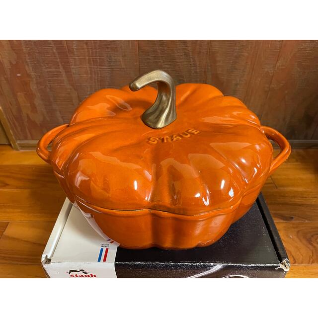 ボタニカルウエディング ストウブ staub パンプキンココット シナモン