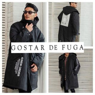 良品◆GOSTAR DE FUGA◆ビッグシルエット 中綿 モッズコート フリー(モッズコート)