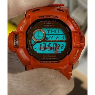 G-SHOCK/GW-9200RJ/限定/レスキューオレンジ/電波ソーラー/箱付-