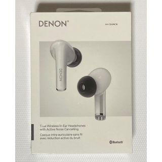 デノン(DENON)のDENON AH-C830NCW White / デノンワイヤレスイヤホン(ヘッドフォン/イヤフォン)