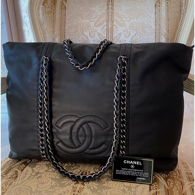 専用　美品　CHANEL ラグジュアリーライン　レザー　バッグ