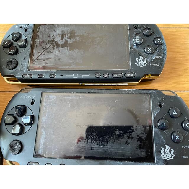 【訳あり】PSP 本体 モンハンモデル 2台 ジャンク品