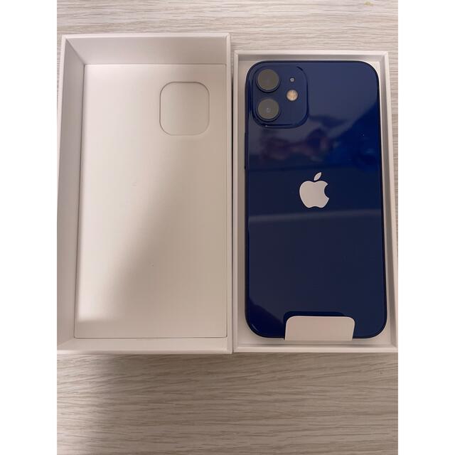 定番の冬ギフト Apple - iPhone 12 mini ブルー 64 GB SIMフリー スマートフォン本体
