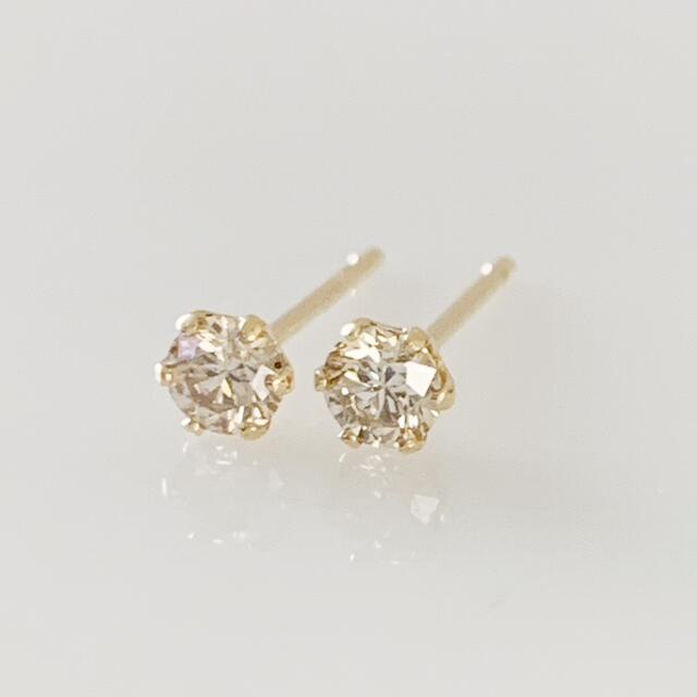 k18 0.20ct ダイヤモンド　ピアス