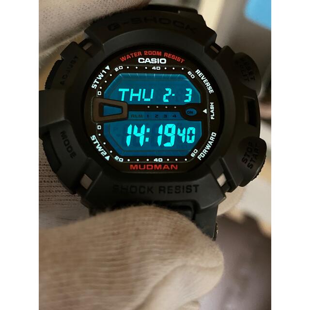 G-SHOCK(ジーショック)のG-SHOCK/アーミーグリーン/マッドマン/ミリタリー/G-9000/反転液晶 メンズの時計(腕時計(デジタル))の商品写真