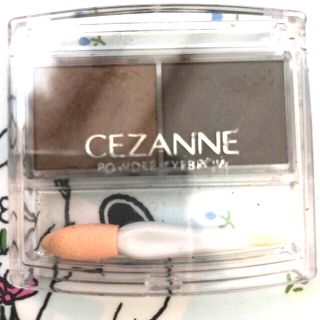 セザンヌケショウヒン(CEZANNE（セザンヌ化粧品）)の少々使用した）セザンヌ　パウダーアイブロウR②(パウダーアイブロウ)