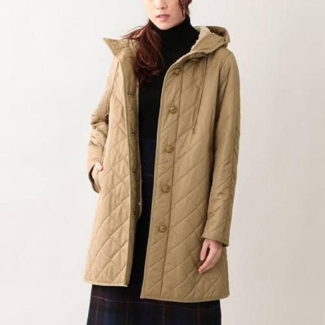 美品☆MACKINTOSH PHILOSOPHY キルティングコート ボアコート 売れ筋