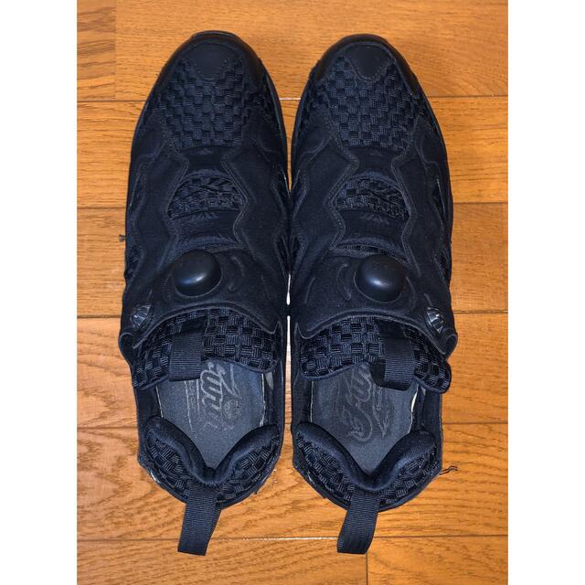 限定 REEBOK INSTA PUMP FURY WOVEN 28cm 黒