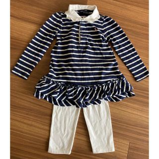 ラルフローレン(Ralph Lauren)のラルフローレン　キッズ　チュニック　レギンス　90サイズ　上下セット(Tシャツ/カットソー)