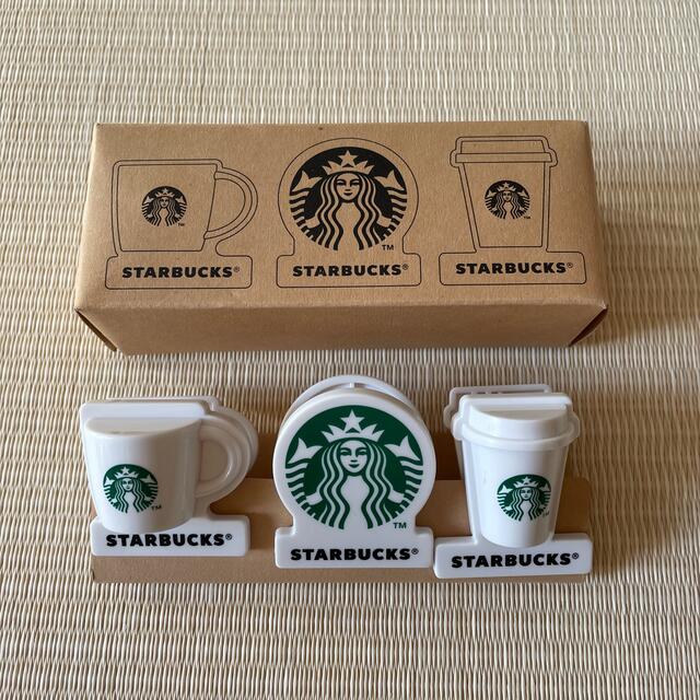 Starbucks Coffee(スターバックスコーヒー)のスターバックス福袋　2020  クリップ3個セット エンタメ/ホビーのコレクション(ノベルティグッズ)の商品写真