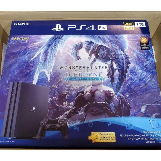 PS4 PRO 1TB モンスターハンターアイスボーンマスターエディション