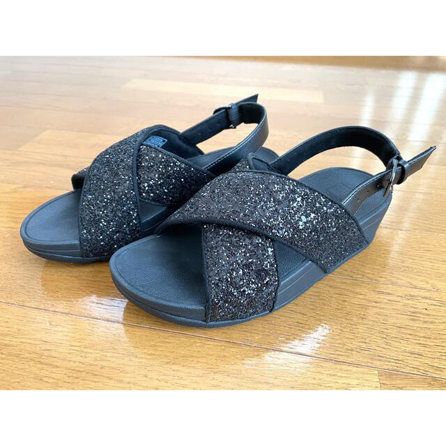 fitflop(フィットフロップ)のFitflopサンダル LULU GLITZ TWEED BACK-STRAP  レディースの靴/シューズ(サンダル)の商品写真