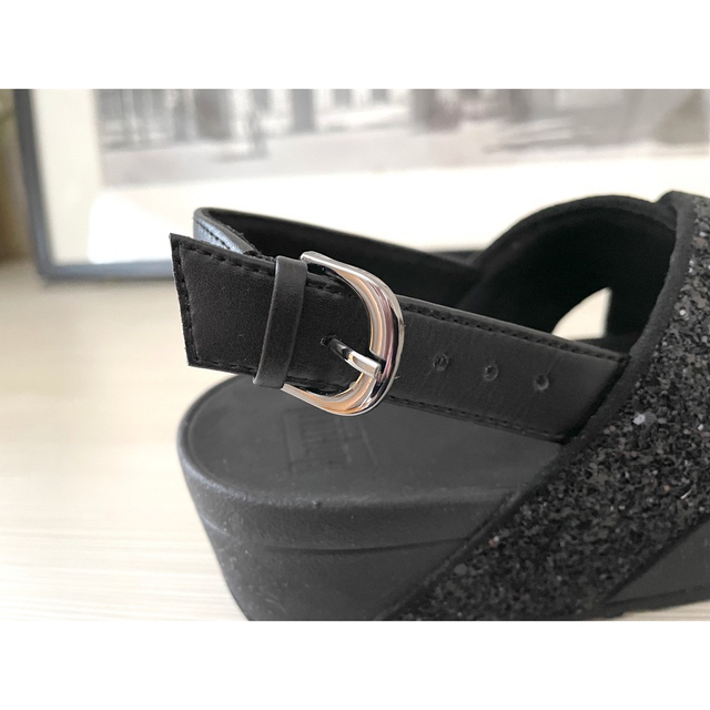 fitflop(フィットフロップ)のFitflopサンダル LULU GLITZ TWEED BACK-STRAP  レディースの靴/シューズ(サンダル)の商品写真