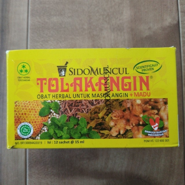 Tolak Angin トラックアンギン バリ島　風邪 食品/飲料/酒の健康食品(その他)の商品写真