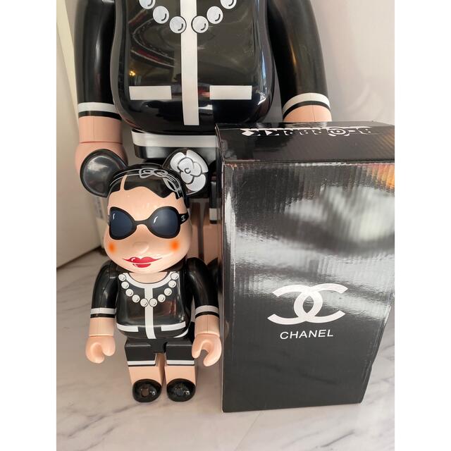 BE@RBRICK×MEDICOM TOY 400%CHANEL ベアブリック