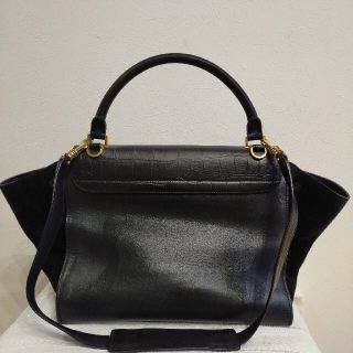 celine - セリーヌ トラペーズ 2way ショルダーバッグ ハンドバッグ