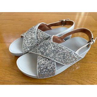 フィットフロップ(fitflop)のFitflopサンダル LULU GLITTER BACK-STRAP(サンダル)