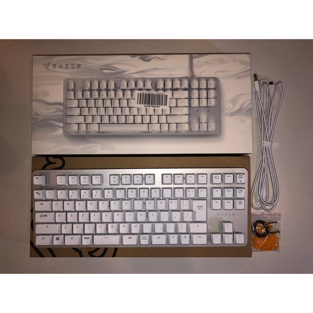 Razer blackwidow lite jp mercury white - PC周辺機器