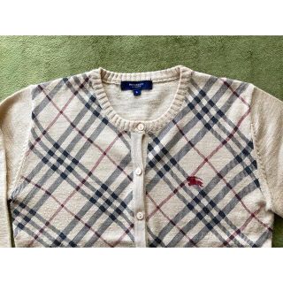 バーバリー(BURBERRY)のバーバリー　ノバチェック　カーディガン(カーディガン)