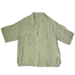 レイビームス(Ray BEAMS)のRay BEAMS 21SS コットンシルク シアー オープンカラーシャツ(シャツ/ブラウス(半袖/袖なし))