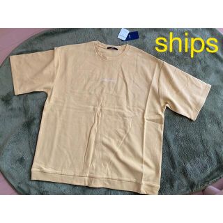 シップス(SHIPS)のships Tシャツ　イエロー　XL   ※新品(Tシャツ/カットソー(半袖/袖なし))