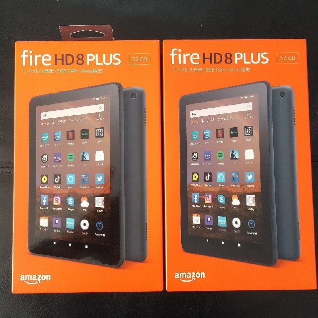 Fire HD 8 PLUS 第10世代 スレート 32GB 純正カバー付き